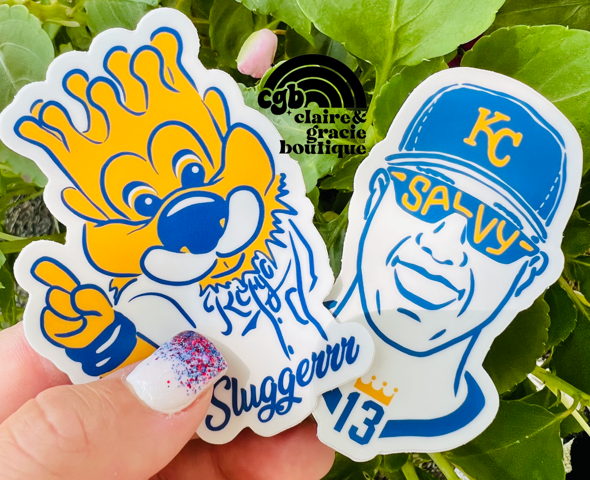 Kansas City Royals Vinyl Decals for Sale - StikIt Decals