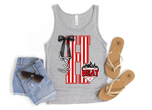 Heat Baseball Jersey Grey tank top