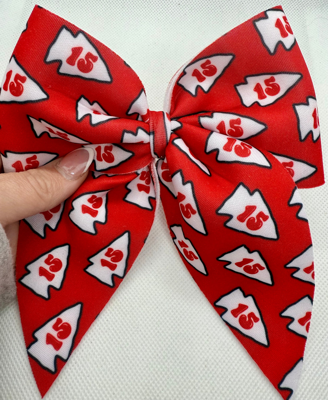 Kansas City 15 Red Sailor Bow | RTS