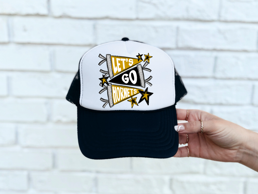ESU Black Trucker Hat