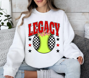 Legacy Softball Star Tee or Sweatshirt