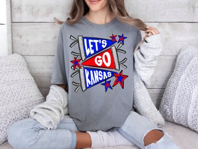 Let's Go Kansas Star Tee | Choose your style