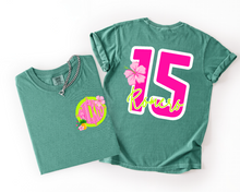 Wicked Softball Hawaiian Name/Number tee or tank