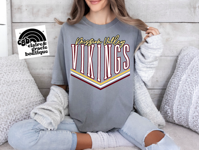 Mission Valley Vikings Vintage design |