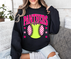 Panthers Softball Star Tee or Sweatshirt