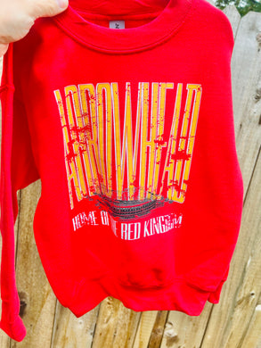 Arrowhead Red Kingdom Tee/Long Sleeve or Sweatshirt