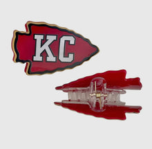 Arrowhead KC Claw Clip Hair Accessory | Kansas City