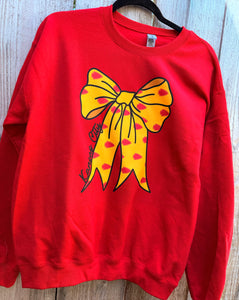 Kansas City Coquette Bow Tee/Long Sleeve or Sweatshirt