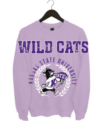 Wildcats Kstate Crest Sweatshirt |
