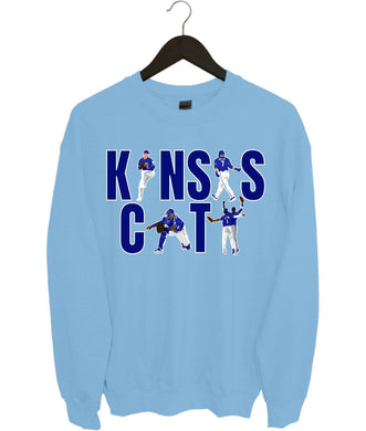 Kansas City Players Baby Blue Sweatshirt