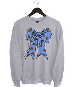 Kansas City Royals Coquette Bow Sweatshirt | Toddler Youth Adult