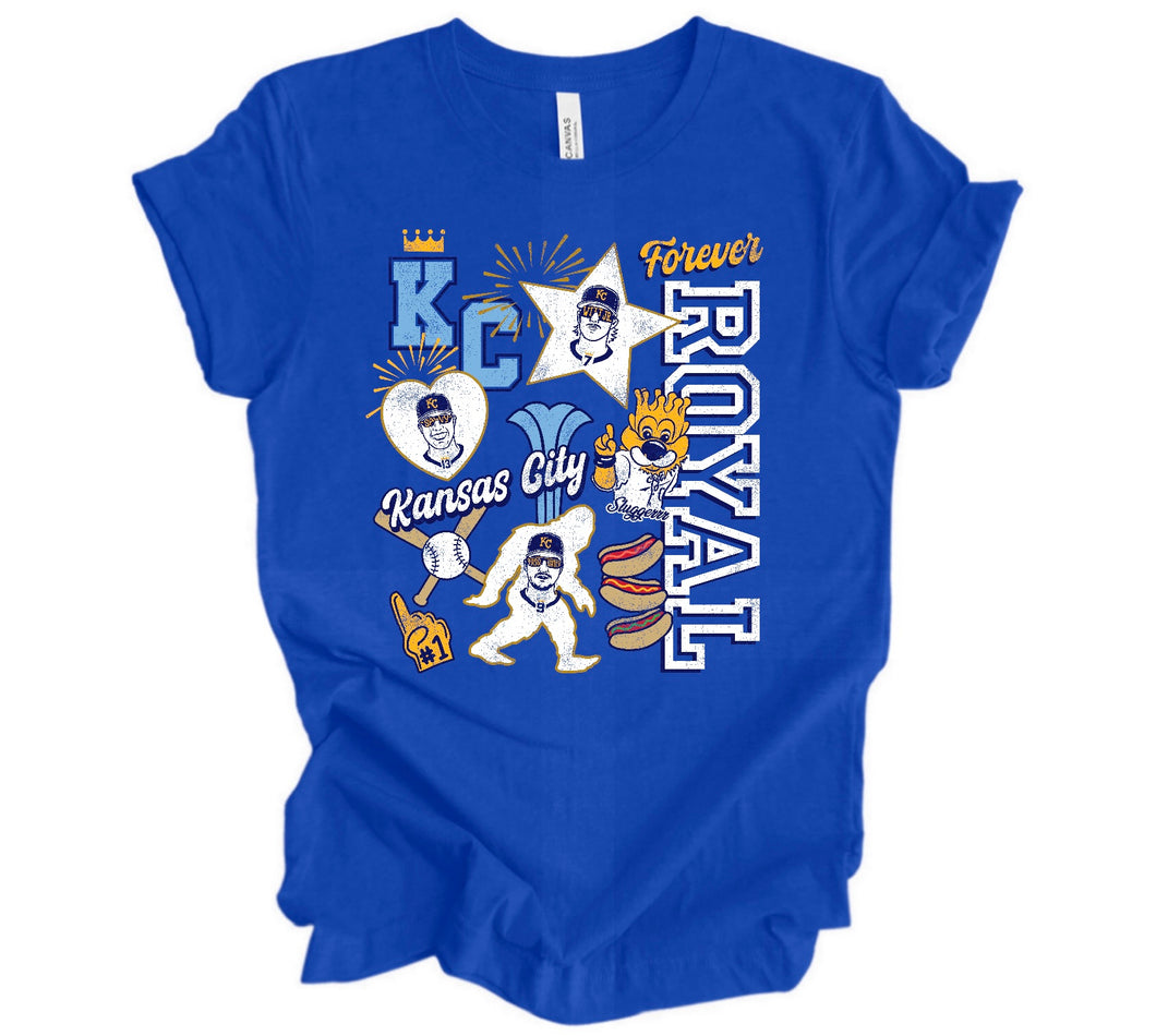 KC Forever Royal Collage Tee | FREE OVER $50