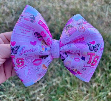 Taylor Pink Lover Bow | Choose your size