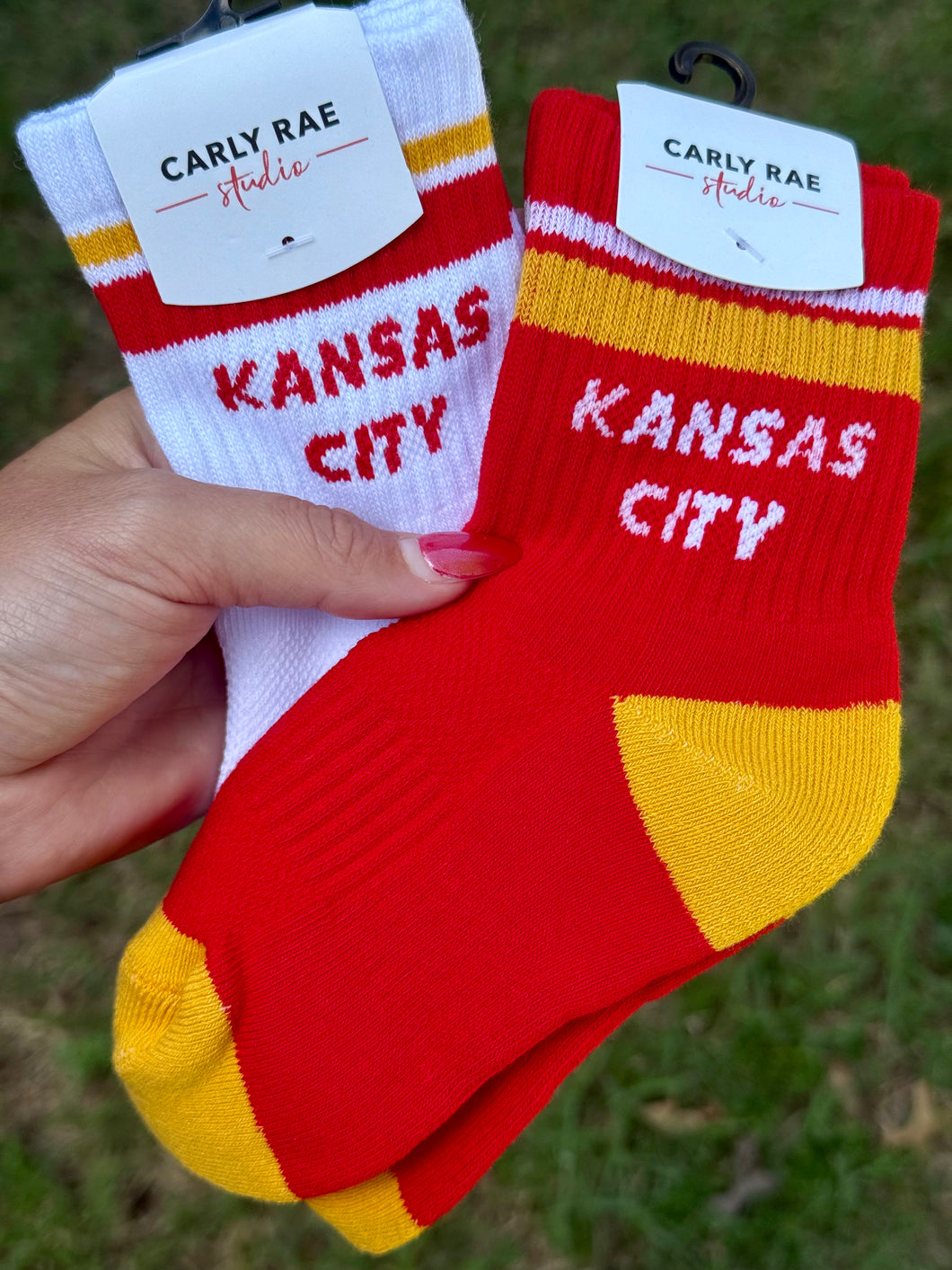 Kansas City Youth Socks | Size 10-3