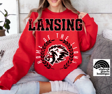 Lansing Lions Crest Sweatshirt |