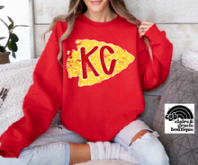 KC Arrowhead Polka Sweatshirt | Red