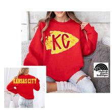KC Arrowhead Polka Sweatshirt | Red