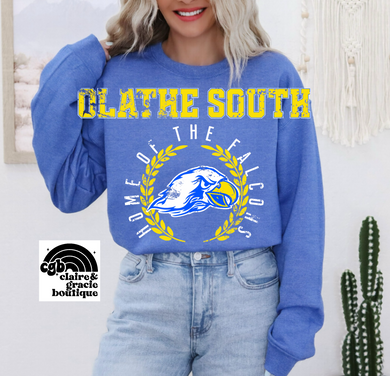 Olathe South Crest Sweatshirt