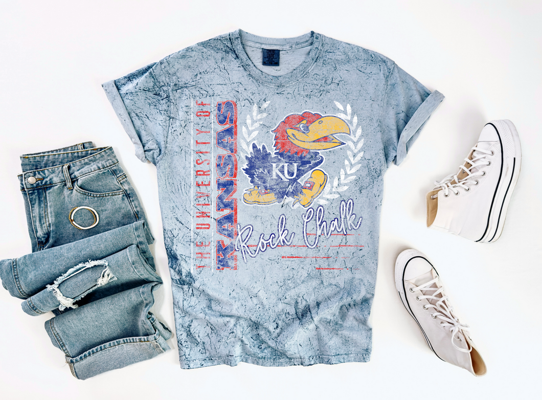 Kansas Colorblast Tee | Crest