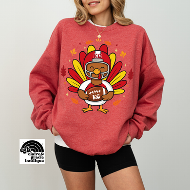 Kansas City Thanksgiving Turkey Tee or Sweatshirt |