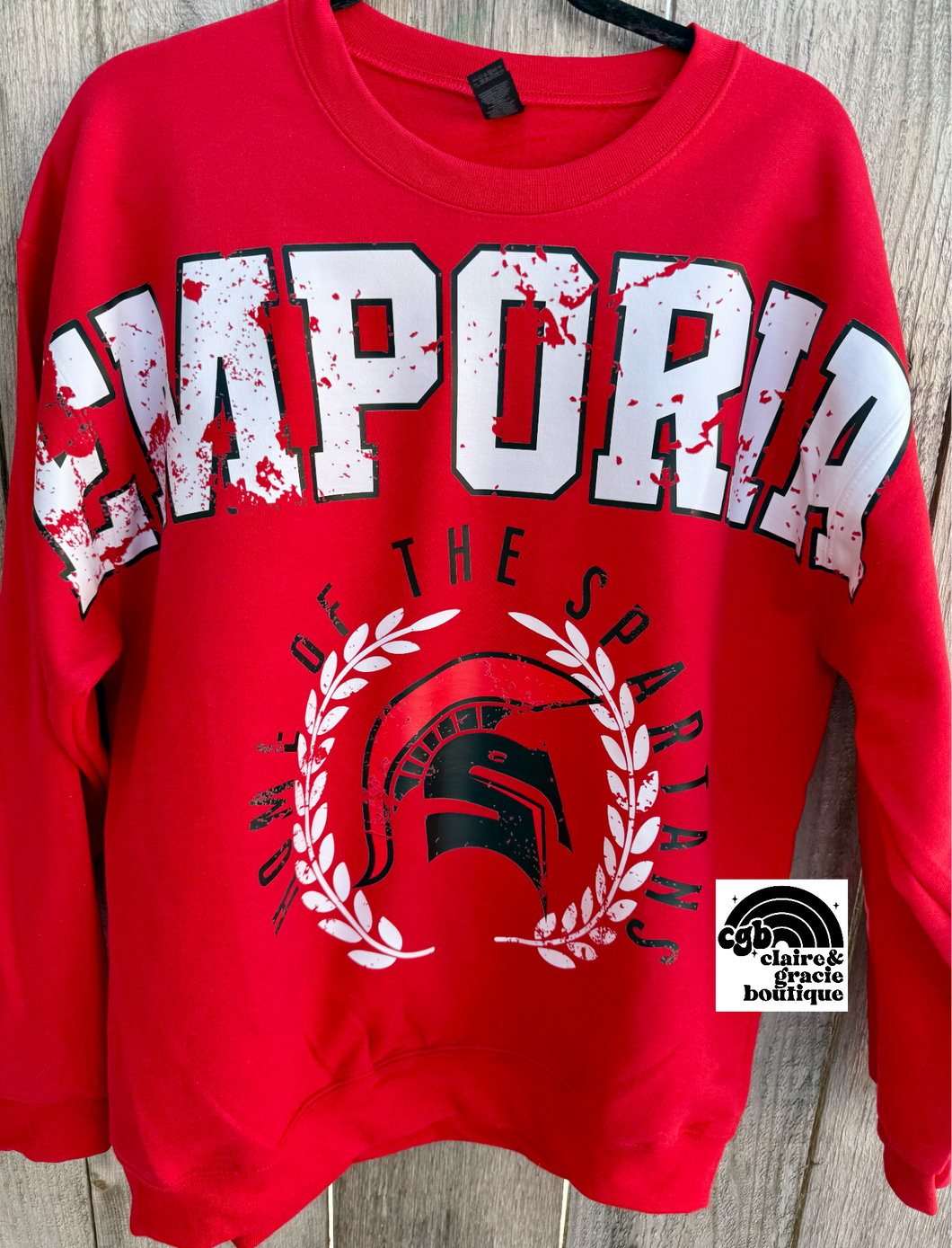 Emporia Spartans Chest Design | School Spirit