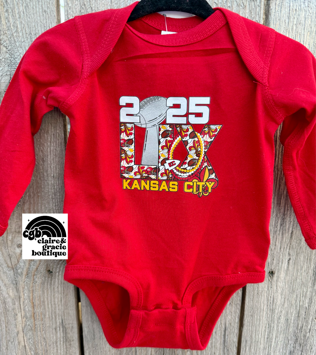 Kc LIX onesie | Kansas City