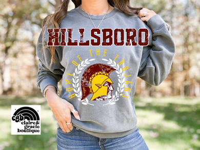Hillsboro Trojans Chest Design | School Spirit
