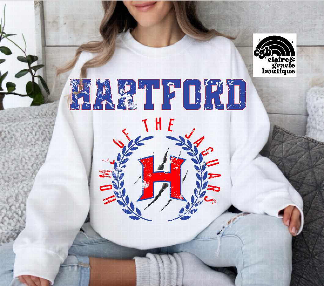 Hartford Jaguars Chest Design | School Spirit