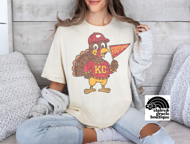 Kansas City Turkey Tee | Ivory