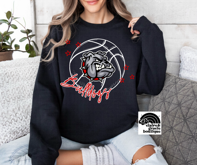 Chase County Basketball Tee or Sweatshirt | black