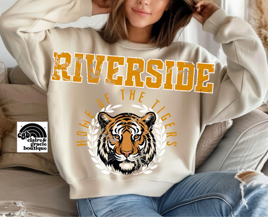 Riverside Tigers Chest Design | School Spirit