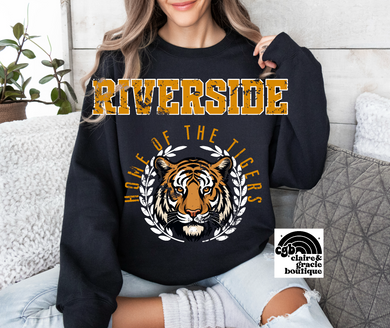 Riverside Tigers Chest Design | School Spirit