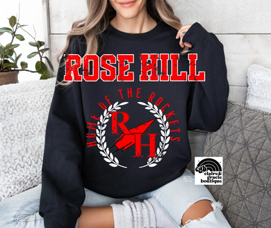 Rose Hill Rockets Chest Design | School Spirit