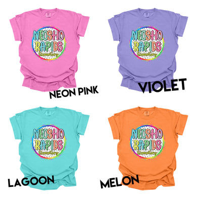 Neosho Rapids Elementary Colorful Custom School Tee | BRIGHT