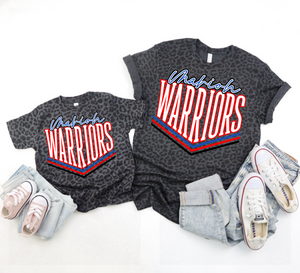 Marion Warriors Vintage Leopard Tee |