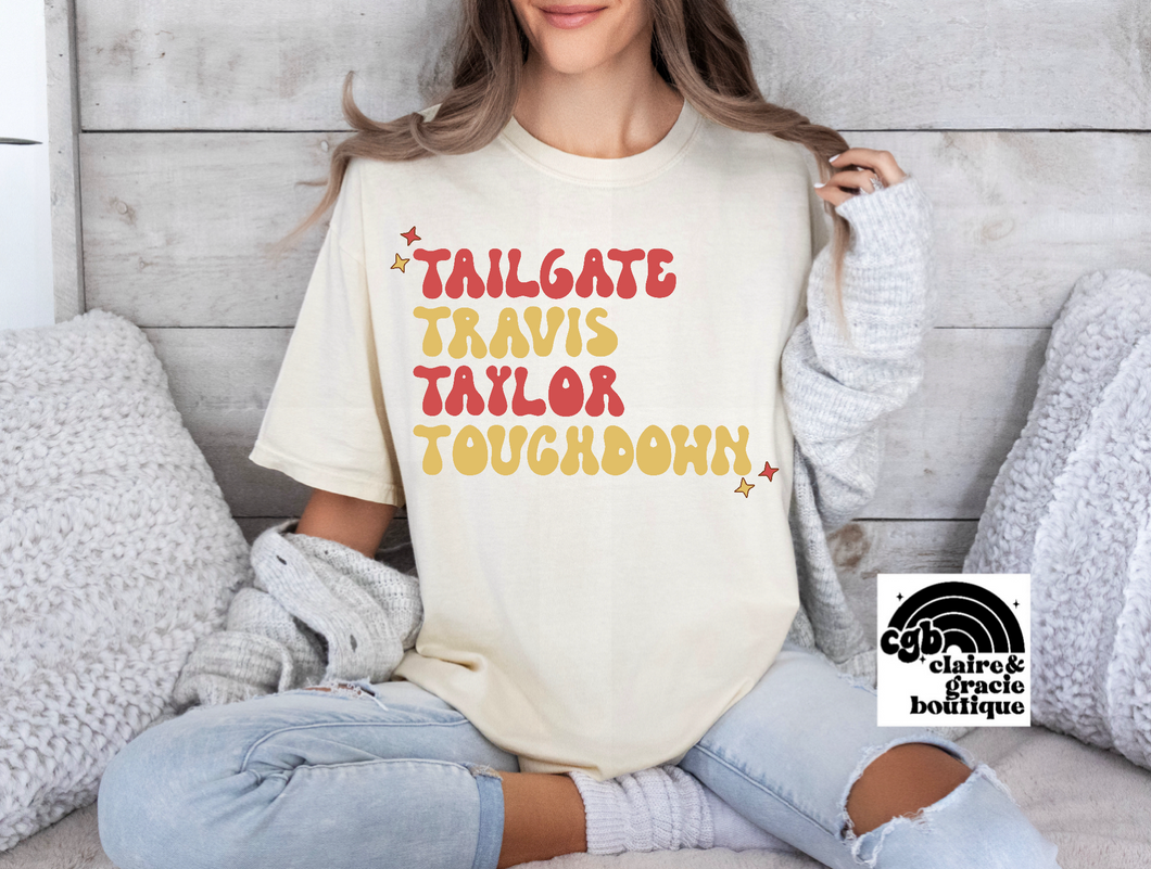 Taylor Travis Tailgates Kansas City Retro Tee | NEW 2024