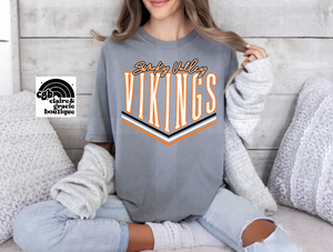 Smokey Hill Vikings Custom Vintage Tee |