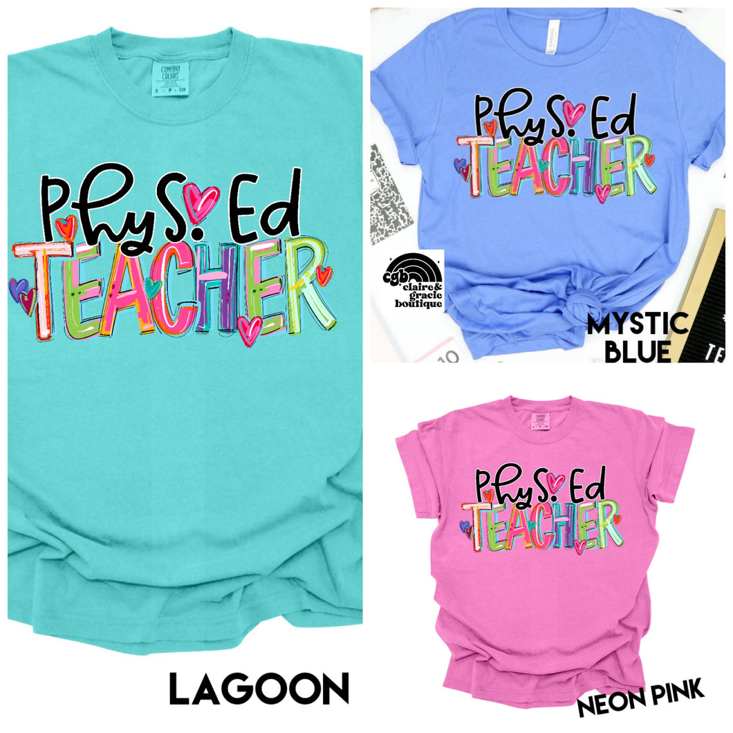 Phys Ed Cheery | Colorful