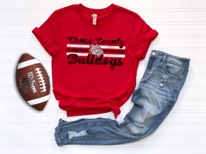 Chase County Bulldogs Retro Tee | Choose your style