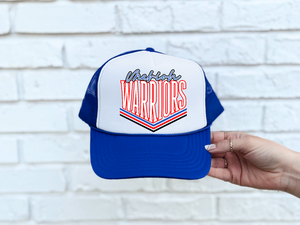 Marion Warriors Blue Trucker Hat