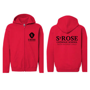 St Rose Catholic School Zip Hoodie | YOUTH