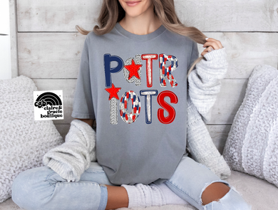 Patriots Poppy Words Tee |