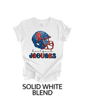 Hartford Jaguars Faux Sequin Football Design | School Spirit