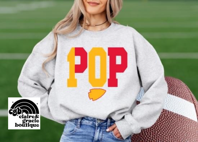 10 Pop sweatshirt | Pacheco Kansas City Ash