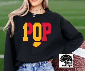 10 Pop sweatshirt | Pacheco Kansas City Black