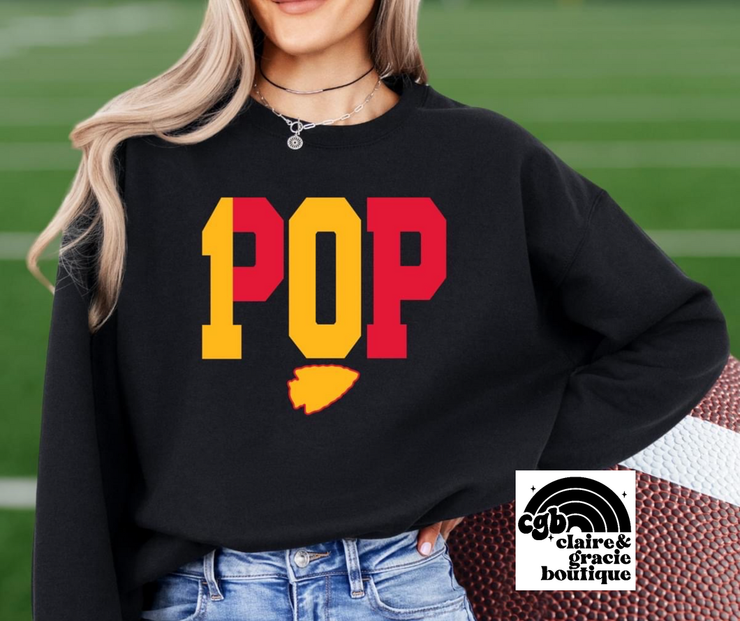 10 Pop sweatshirt | Pacheco Kansas City Black