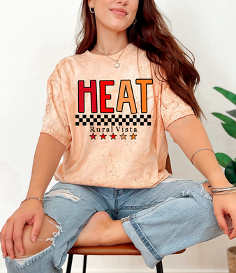 Rural Vista Heat Checkered Tee |