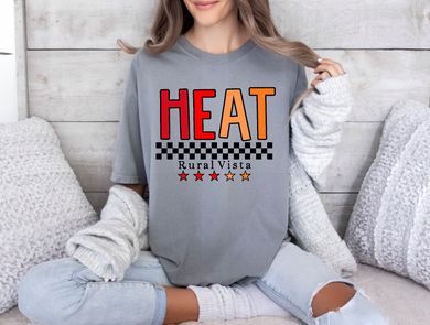 Rural Vista Heat Checkered Tee |