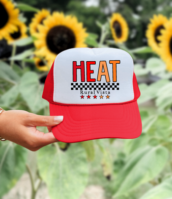 Rural Vista Heat Red Trucker Hat