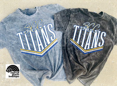 SCC Titans Mineral Wash Tee |